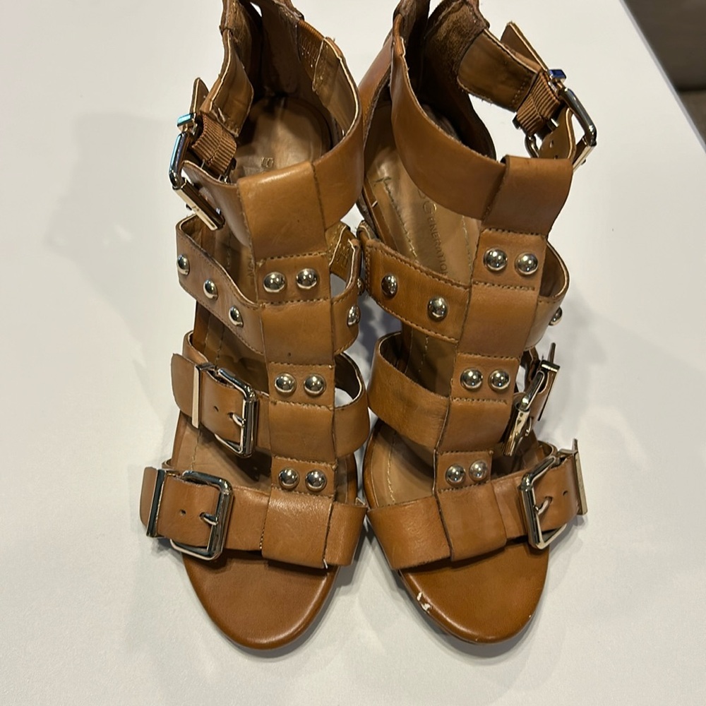 EUC BCBGeneration gladiator style heels!